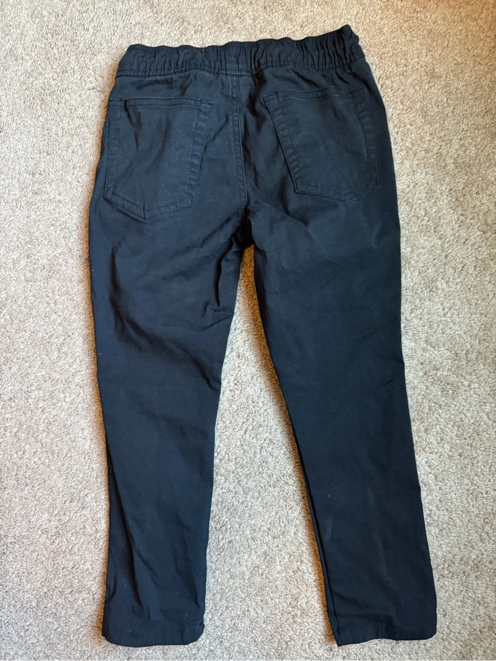 Boy’s Black Drawstring Pants